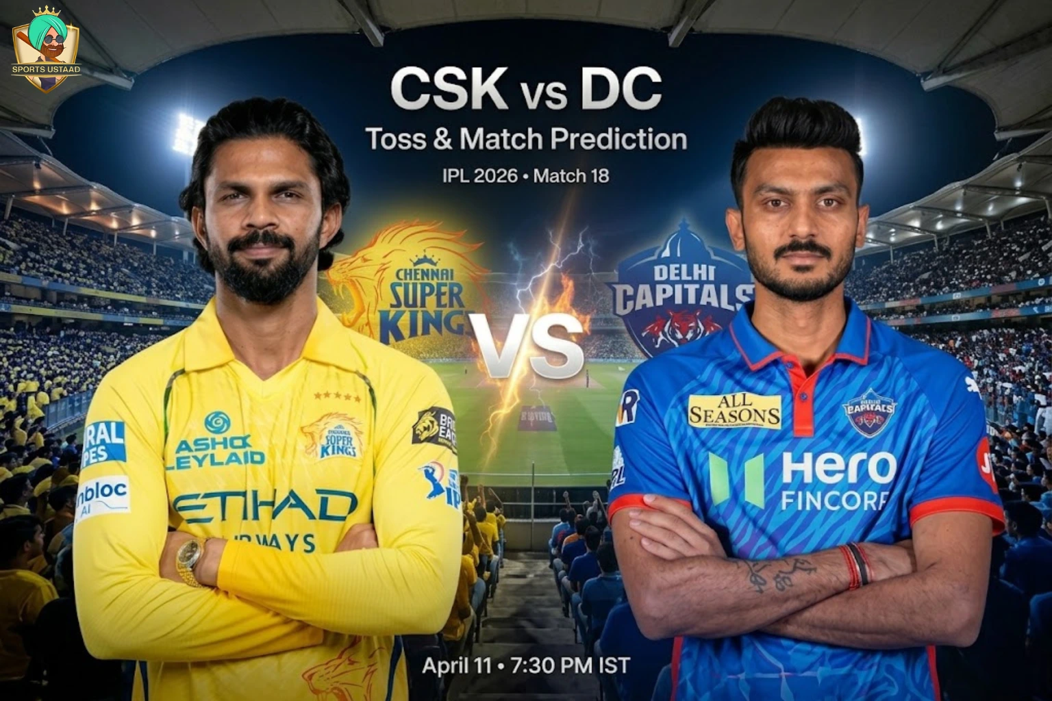 CSK vs DC