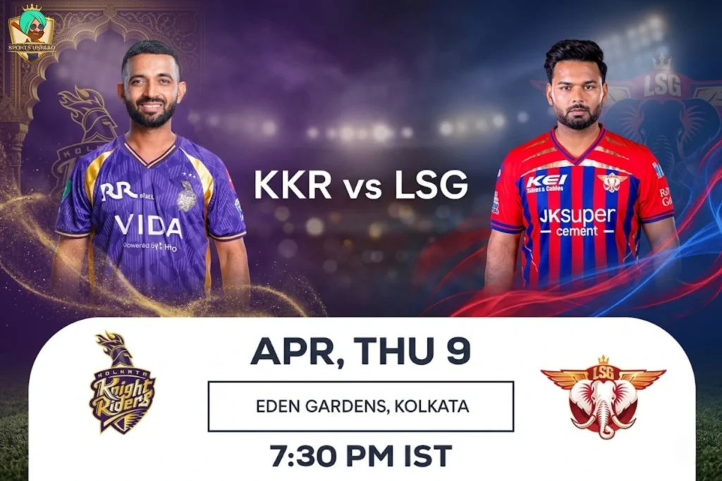 KKR vs LSG