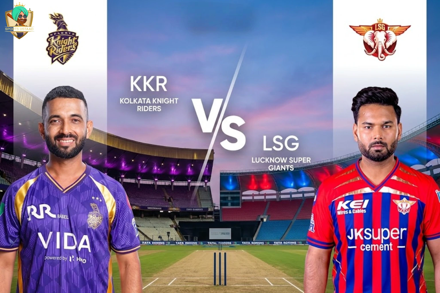 KKR vs LSG