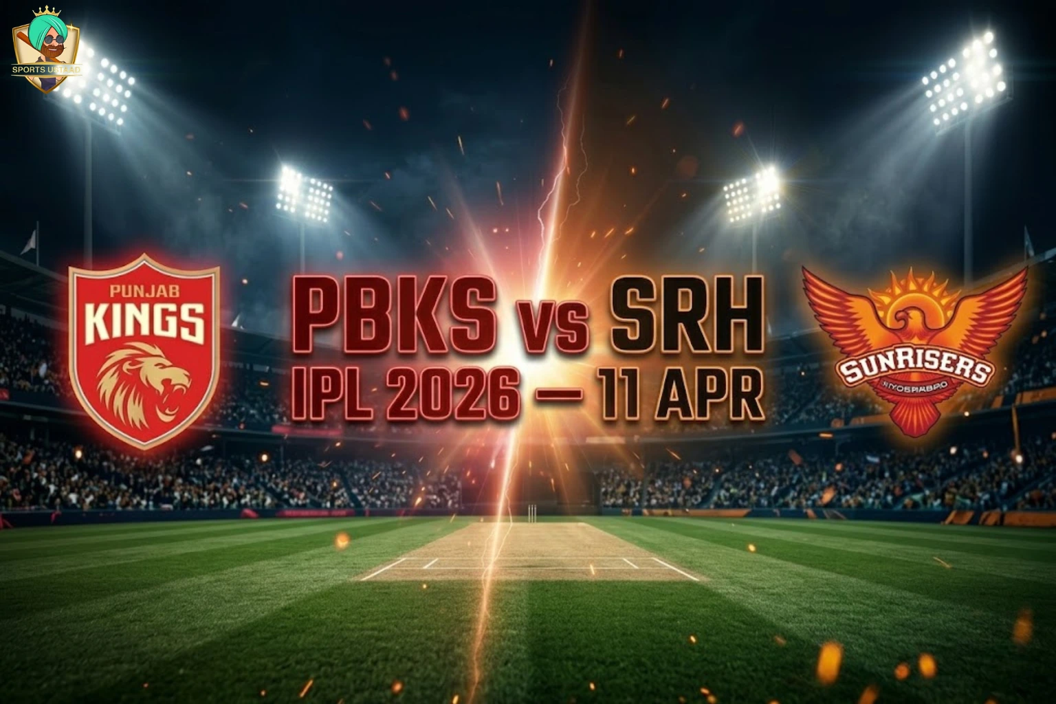 PBKS vs SRH