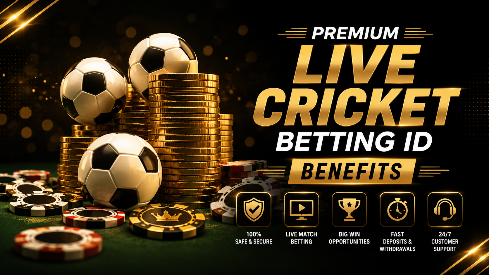 Premium Live Cricket Betting ID Benefits