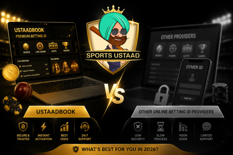 UstaadBook vs Other Online Betting ID Providers