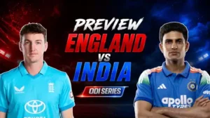 India vs England 1st ODI