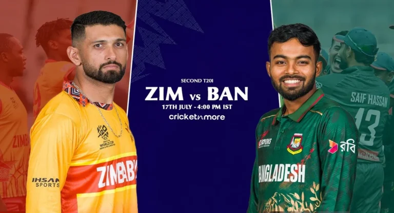 Zimbabwe vs Bangladesh 2nd T20I