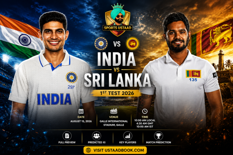 Sri Lanka vs India 1st Test